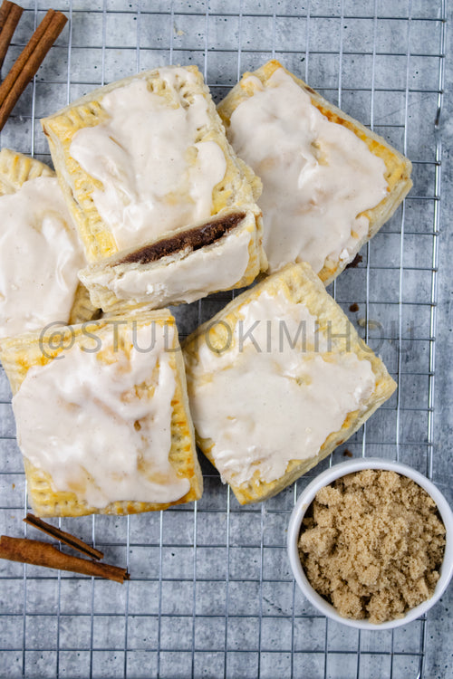 Semi-Exclusive Brown Sugar Sour Dough Puff Pastry on Concrete